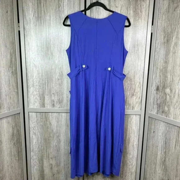 Deca Paris Dress Deca Paris DressSize T 4  Lagenlook Made In France 4 Tall - Picture 9 of 9